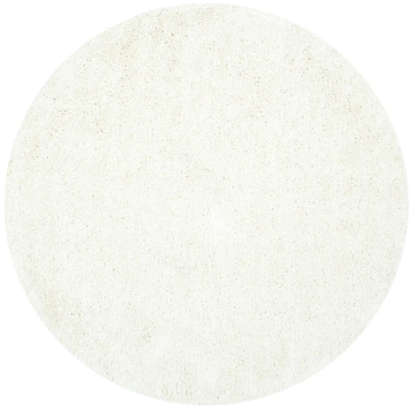 Safavieh Shag 6'-0" x 6'-0" Rug in Ivory