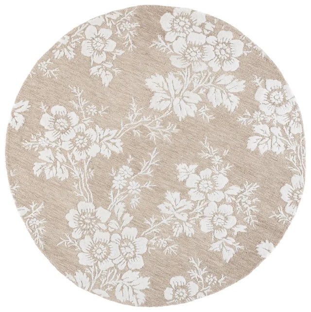 Safavieh Glamour 6'-0" x 6'-0" Rug in Sand / Ivory