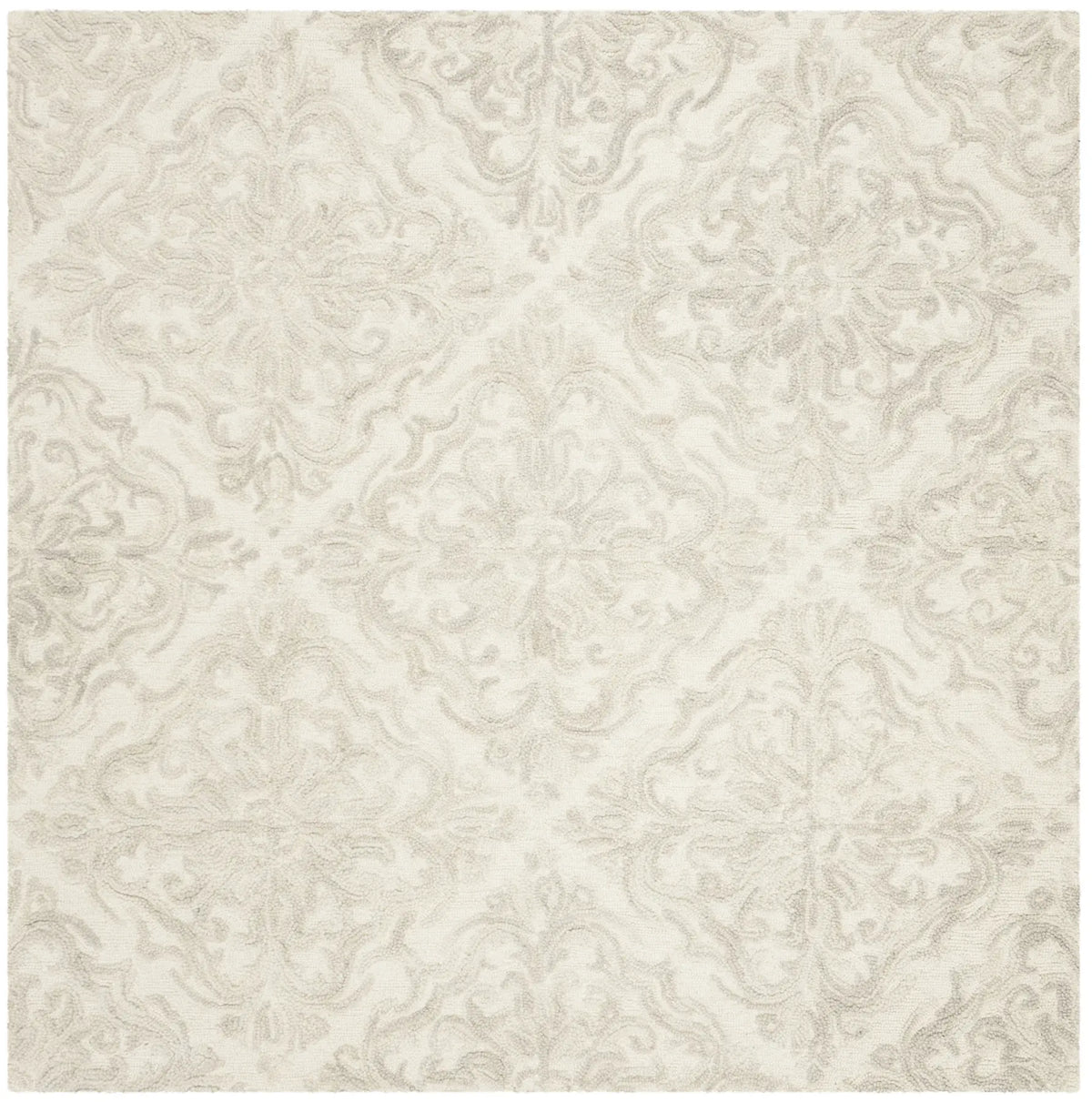 Safavieh Blossom 6'-0" x 6'-0" Rug in Ivory / Grey