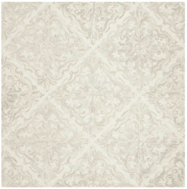 Safavieh Blossom 6'-0" x 6'-0" Rug in Ivory / Grey