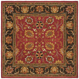 Safavieh Heritage 6'-0" x 6'-0" Rug in Red / Gold