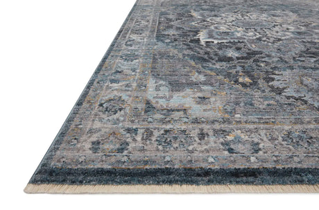 Loloi Samra Sam-01 Denim/Grey Rugs - rug corner