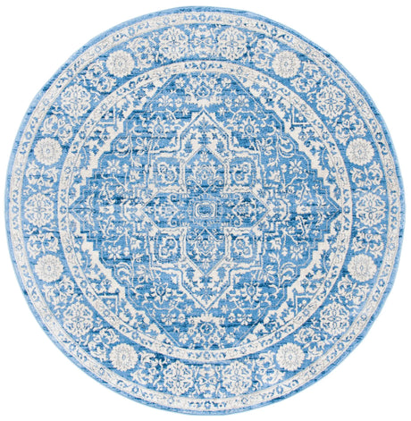 Safavieh Brentwood 10'-0" x 10'-0" Rug in Ivory / Navy