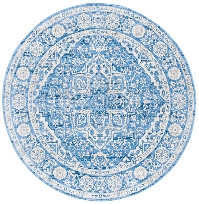 Safavieh Brentwood 10'-0" x 10'-0" Rug in Ivory / Navy