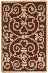 Safavieh Chelsea 1'-8" x 2'-6" Rug in Burgundy