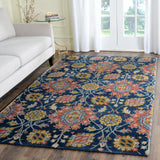 Safavieh Roslyn 5'-0" x 8'-0" Rug in Navy / Multi