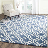 Safavieh Dip Dye 10'-0" x 14'-0" Rug in Navy / Ivory