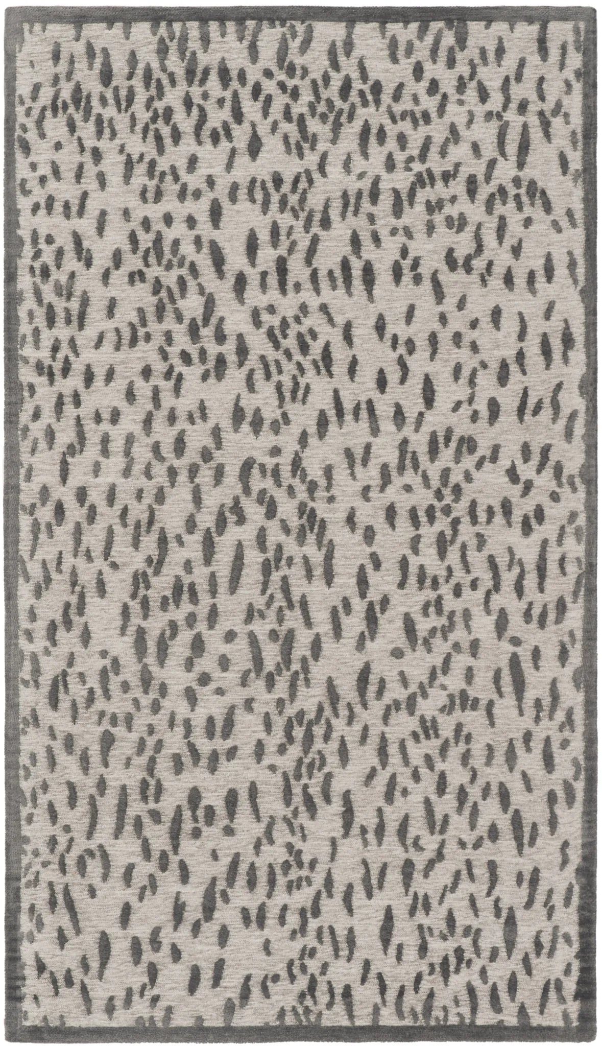 Safavieh Marbella 2'-3" x 4'-0" Rug in Light Grey / Dark Grey