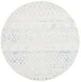 Safavieh Madison 700 6'-7" x 6'-7" Rug in Ivory / Aqua