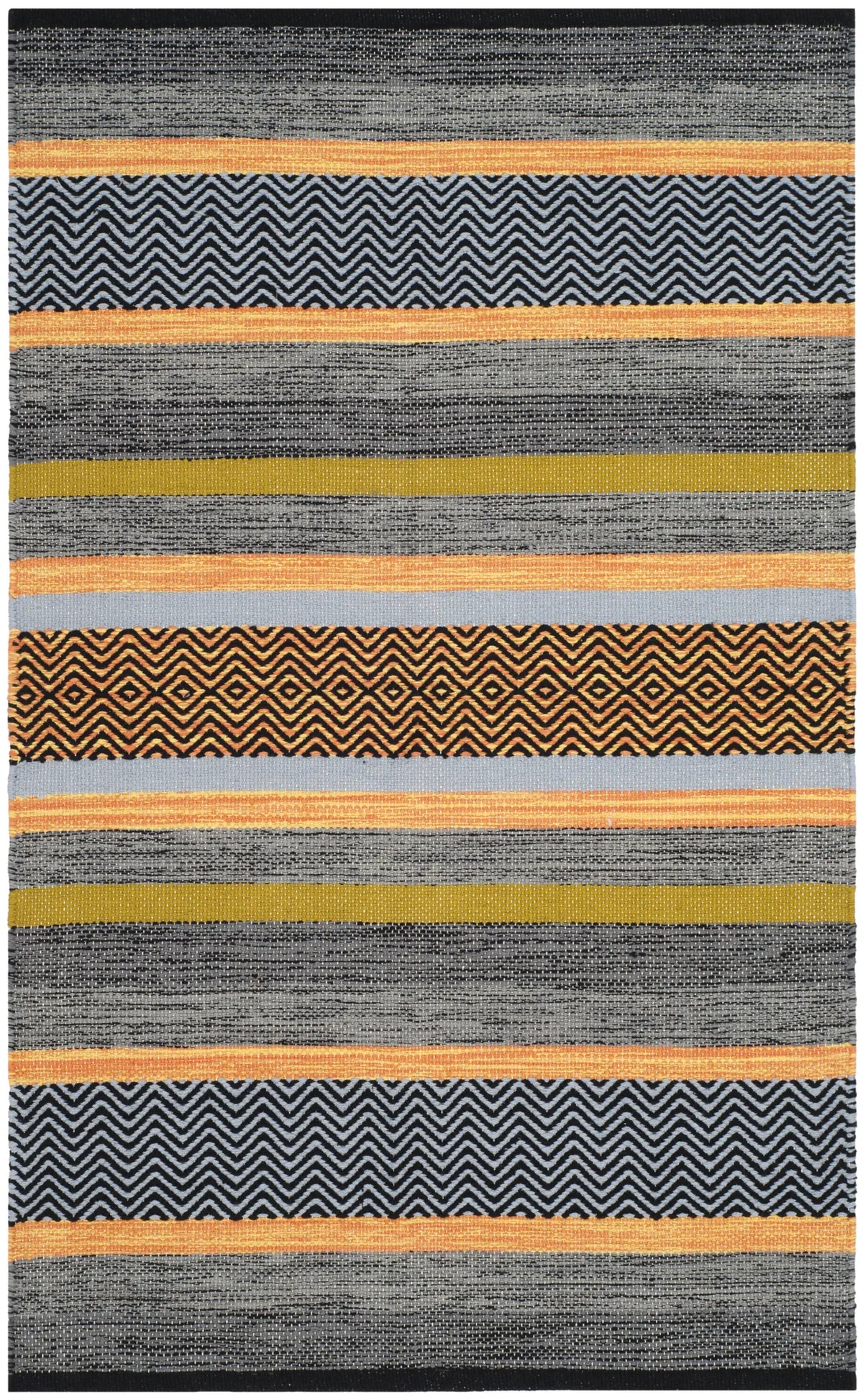 Safavieh Montauk 2'-6" x 4'-0" Rug in Navy / Multi