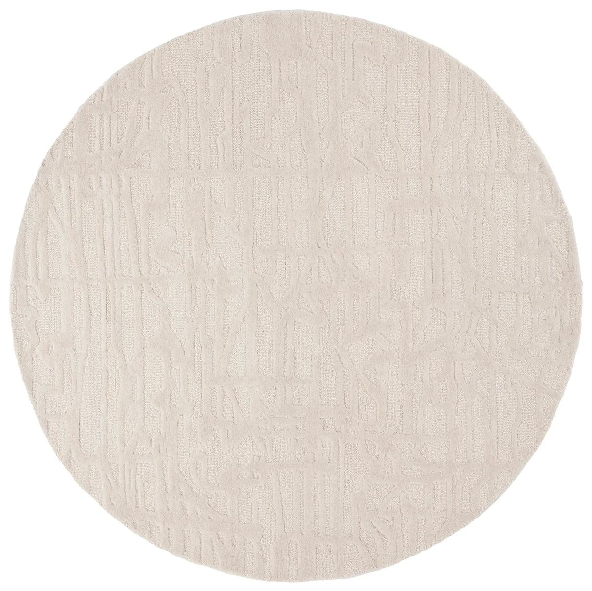 Safavieh Ebony 6'-0" x 6'-0" Rug in Ivory