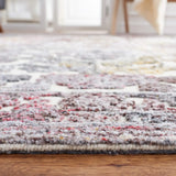 Safavieh Trace 4'-0" x 6'-0" Rug in Red / Ivory