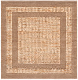 Safavieh Natural Fiber 6'-0" x 6'-0" Rug in Natural