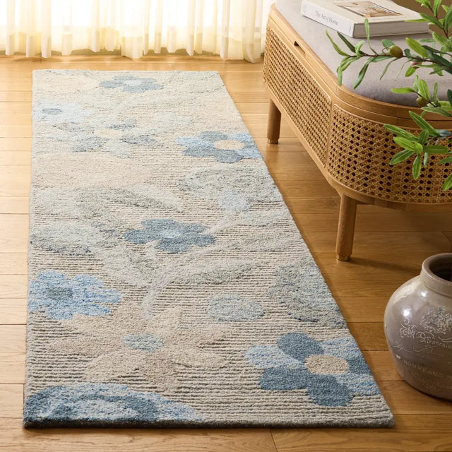 Safavieh Metro 2'-3" x 8'-0" Rug in Blue / Grey