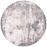 Safavieh Aston 6'-7" x 6'-7" Rug in Grey / Ivory