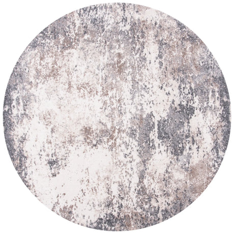Safavieh Aston 6'-7" x 6'-7" Rug in Grey / Ivory