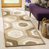 Safavieh Natural Fiber 2'-6" x 8'-0" Rug in Grey / Ivory