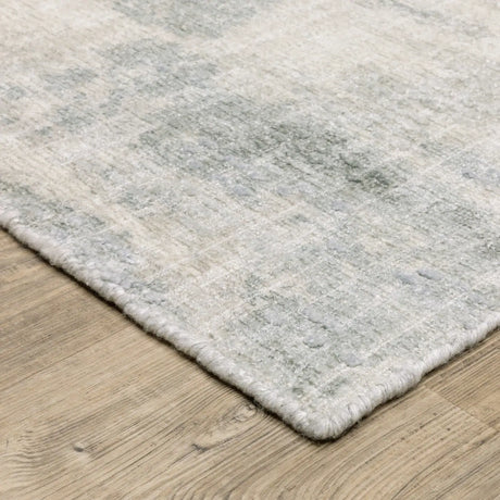 Oriental Weavers Sphinx Clarke CLA05 Grey Rugs - corner detail
