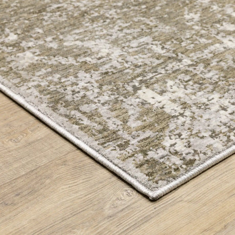 Oriental Weavers Nebulous 1330E Beige/ Grey Rug - corner detail