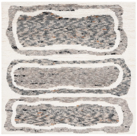 Safavieh Casablanca 6'-0" x 6'-0" Rug in Ivory / Dark Grey