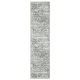 Oriental Weavers Machine Washable Malibu Mal08 Grey/ Ivory Rug - runner