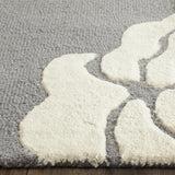 Safavieh Cambridge 2'-6" x 8'-0" Rug in Dark Grey / Ivory