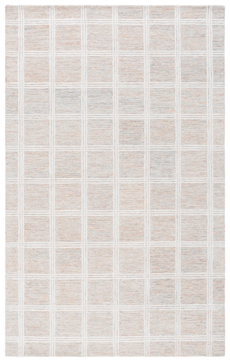 Safavieh Pine 4'-0" x 6'-0" Rug in Rust / Ivory