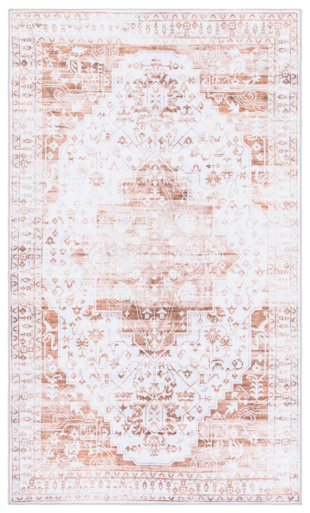 Safavieh Martha Stewart Washable 3'-0" x 5'-0" Rug in Beige / Gold