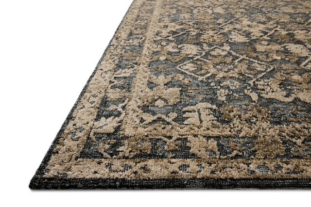 Loloi Percival PCV-05 Denim /Granite Rug - rug corner