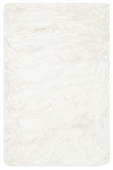 Safavieh Faux Sheep Skin 2'-0" x 3'-0" Rug in Ivory