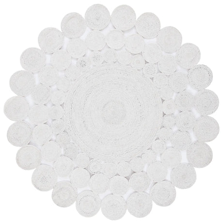 Safavieh Cape Cod 5'-0" x 5'-0" Rug in Ivory