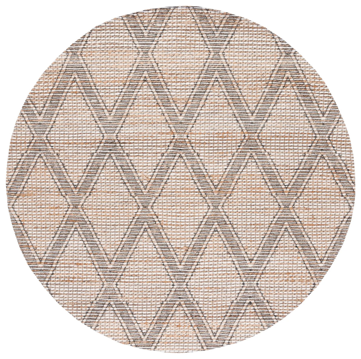 Safavieh Marbella 6'-0" x 6'-0" Rug in Natural / Ivory