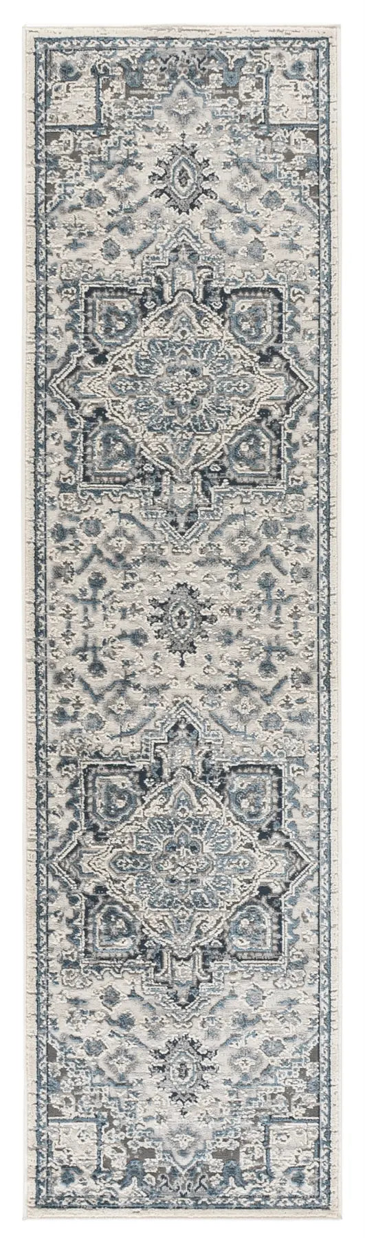 Safavieh Cameron 2'-2" x 8'-0" Rug in Blue / Grey