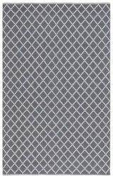 Safavieh Montauk 4'-0" x 6'-0" Rug in Dark Grey / Ivory