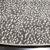 Safavieh Marbella 6'-0" x 6'-0" Rug in Dark Grey / Ivory