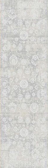 Dynamic Rugs Castilla 3530 Cream / Silver Rugs - Runner