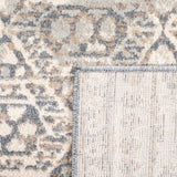 Safavieh Pyramid 10'-0" x 14'-0" Rug in Ivory / Charcoal