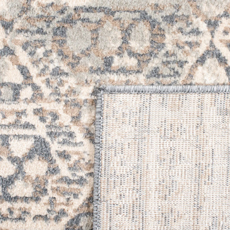 Safavieh Pyramid 10'-0" x 14'-0" Rug in Ivory / Charcoal