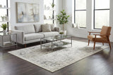 Dynamic Rugs Zen 8345 Grey Rugs - Room