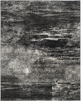 Safavieh Adirondack 10'-0" x 14'-0" Rug in Silver / Black