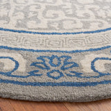 Safavieh Antiquity 6'-0" x 6'-0" Rug in Grey / Ivory