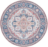 Safavieh Tucson 6'-0" x 6'-0" Rug in Rust / Blue