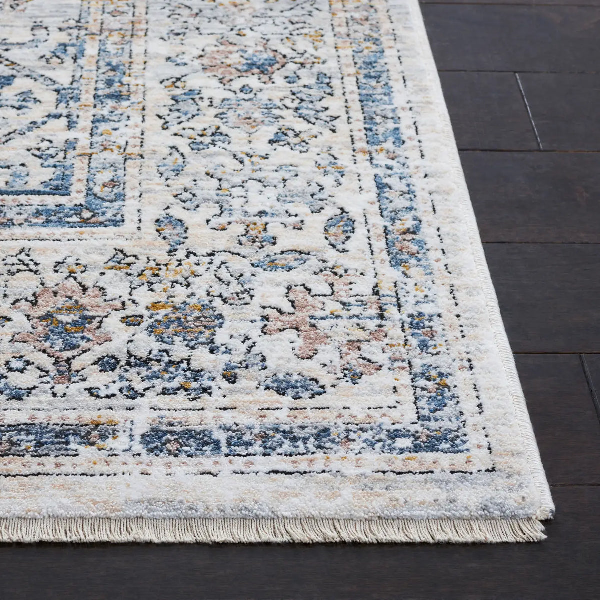 Safavieh Moondust 600 4'-0" x 6'-0" Rug in Ivory / Blue