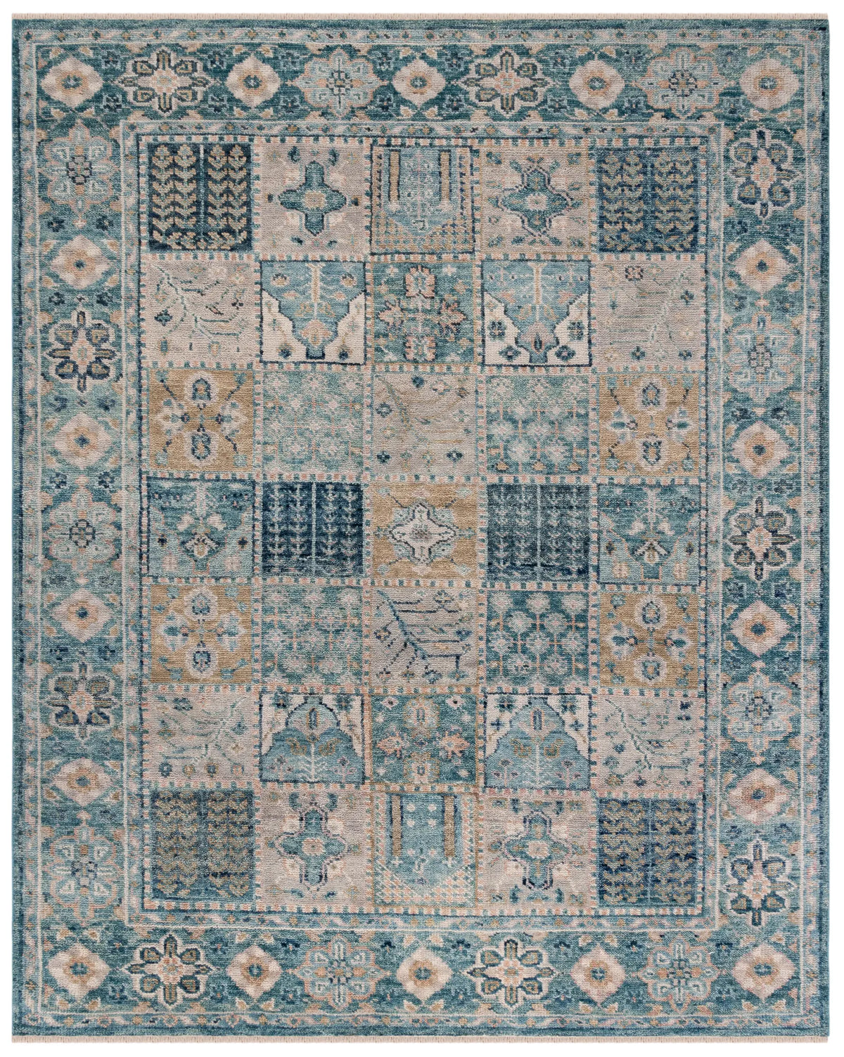 Safavieh Samarkand 10'-0" x 14'-0" Rug in Blue / Beige