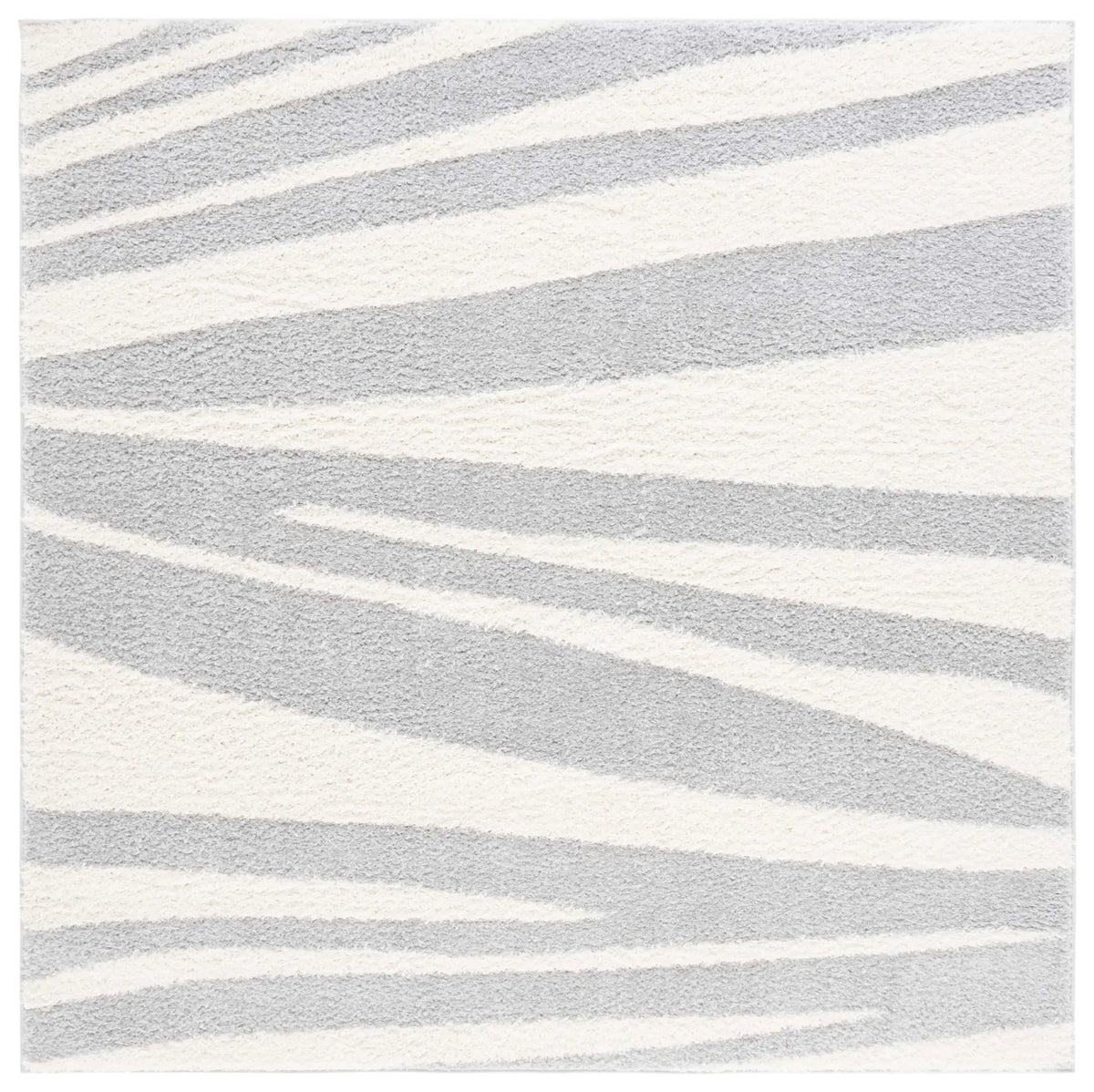 Safavieh Norway 6'-7" x 6'-7" Rug in Grey / Ivory