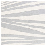 Safavieh Norway 6'-7" x 6'-7" Rug in Grey / Ivory