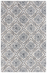 Safavieh Abstract 4'-0" x 6'-0" Rug in Ivory / Navy