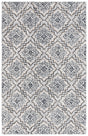Safavieh Abstract 4'-0" x 6'-0" Rug in Ivory / Navy