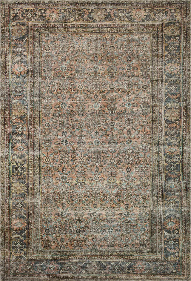 Loloi Adrian Adr-03 Terracotta/Multi Rug - main flat