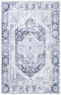 Safavieh Classic Vintage 4'-0" x 6'-0" Rug in Silver / Dark Grey